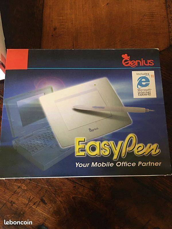 Tablette graphique Vintage Easypen de Genius années 90 dessin/écrire