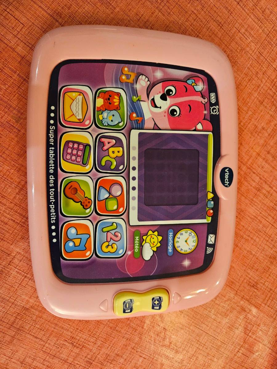Vends tablette Vtech peut tout petits