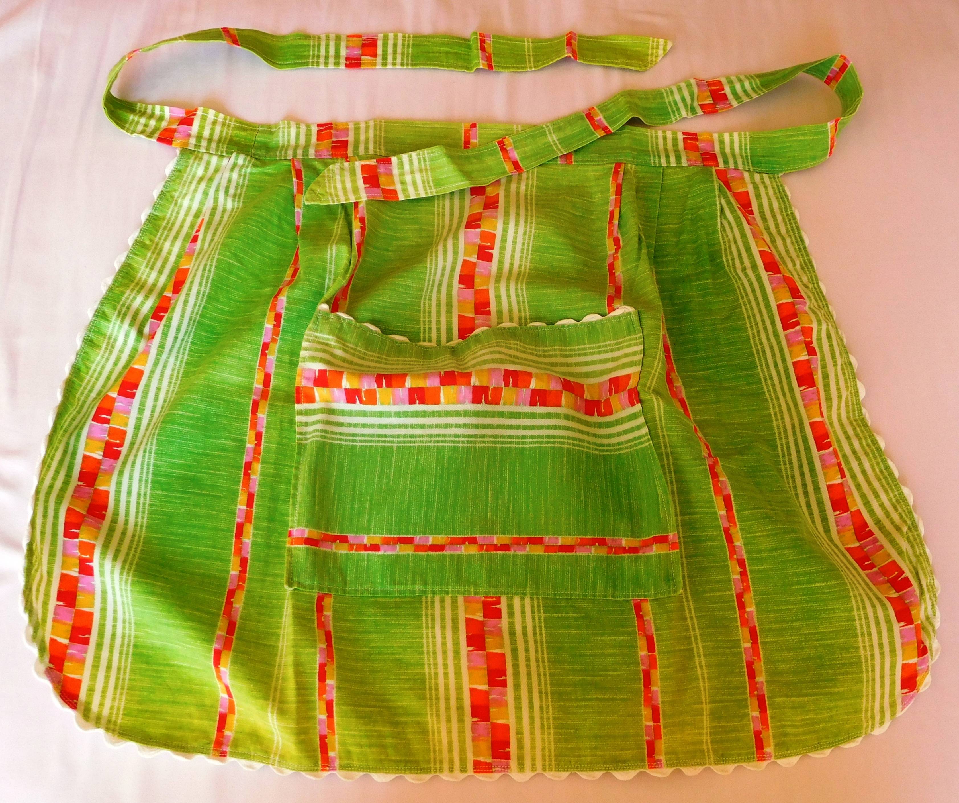 Tablier / jupe cuisine (vert)