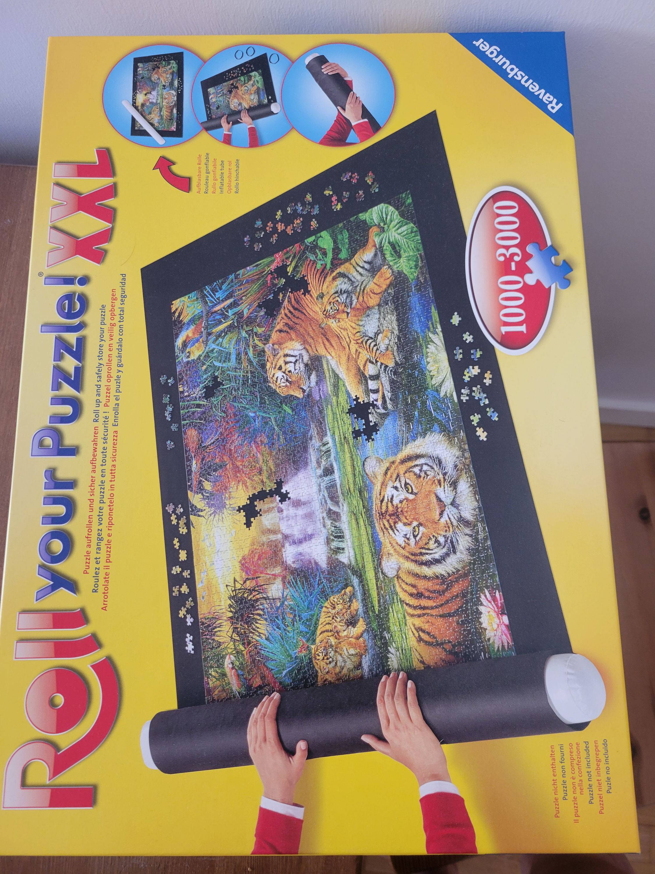 Tapis puzzle roulable