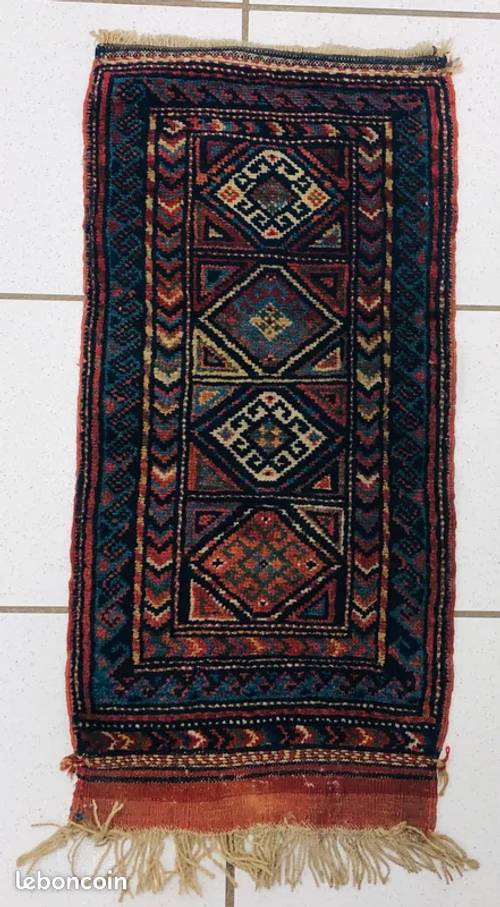 Vends tapis selle turkmen fin XIXème