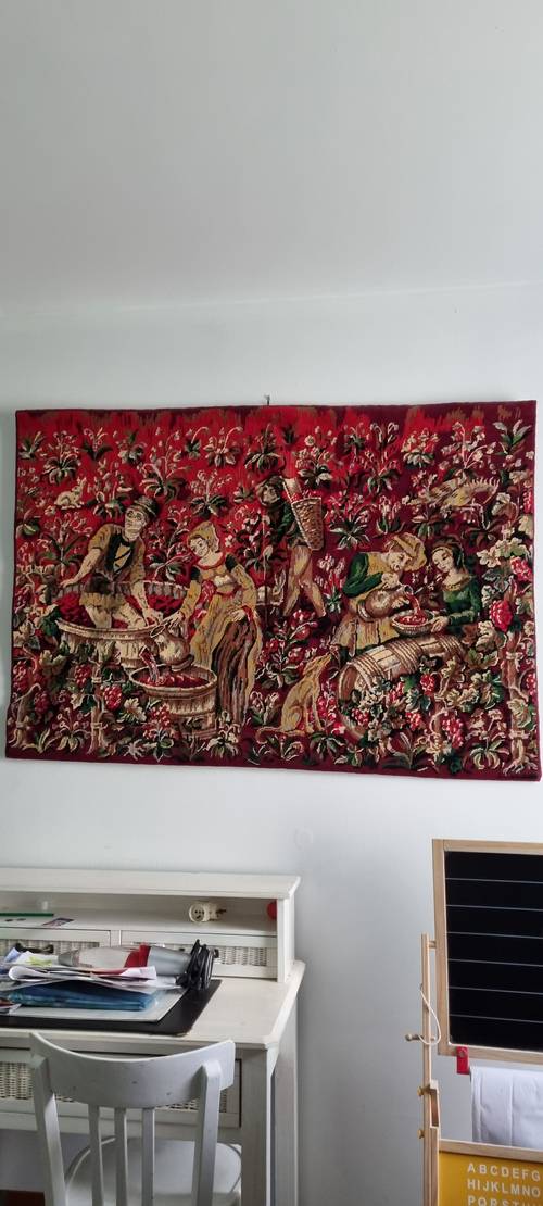 Tapisserie "Les Vendanges" Aubusson