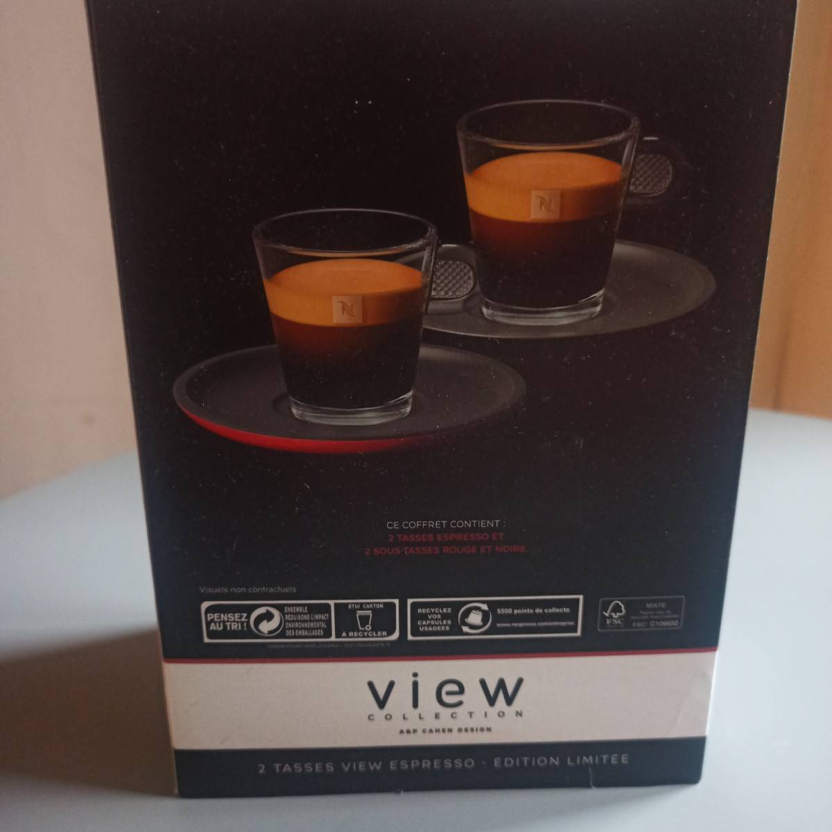 Tasse view Nespresso