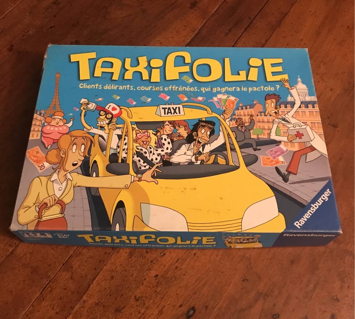 Jeu Taxifolie Ravensburger sur Gens de Confiance