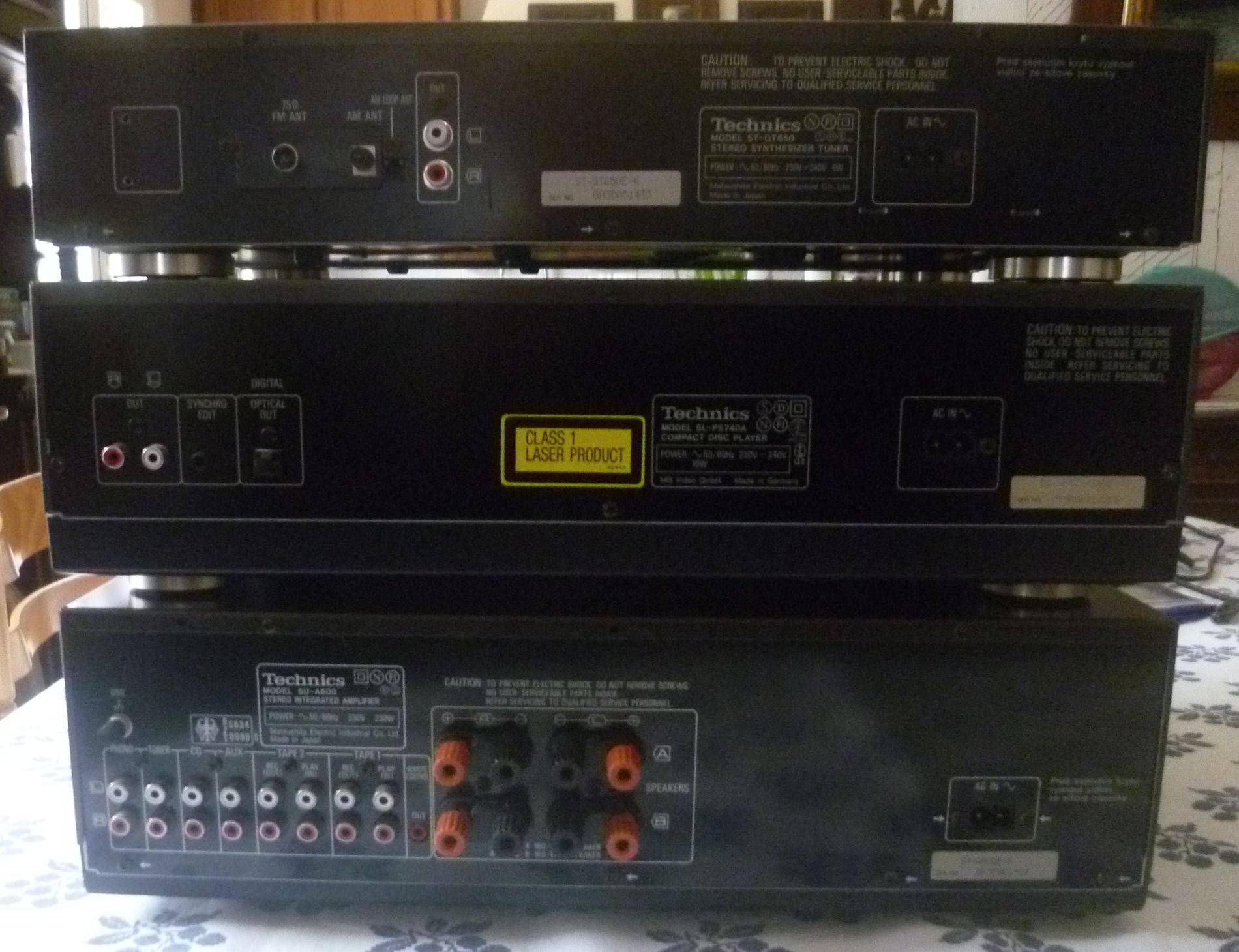 HI FI Technics / Ampli, Tuner, Lecteur CD on Gens de Confiance