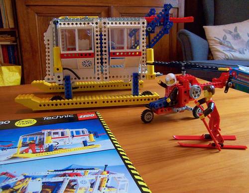 Lego technic ancien - Base arctique polaire 8680