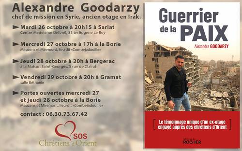 Conférence : Témoignage d’Alexandre Goodarzy - Syrie - Guerrier de la Paix