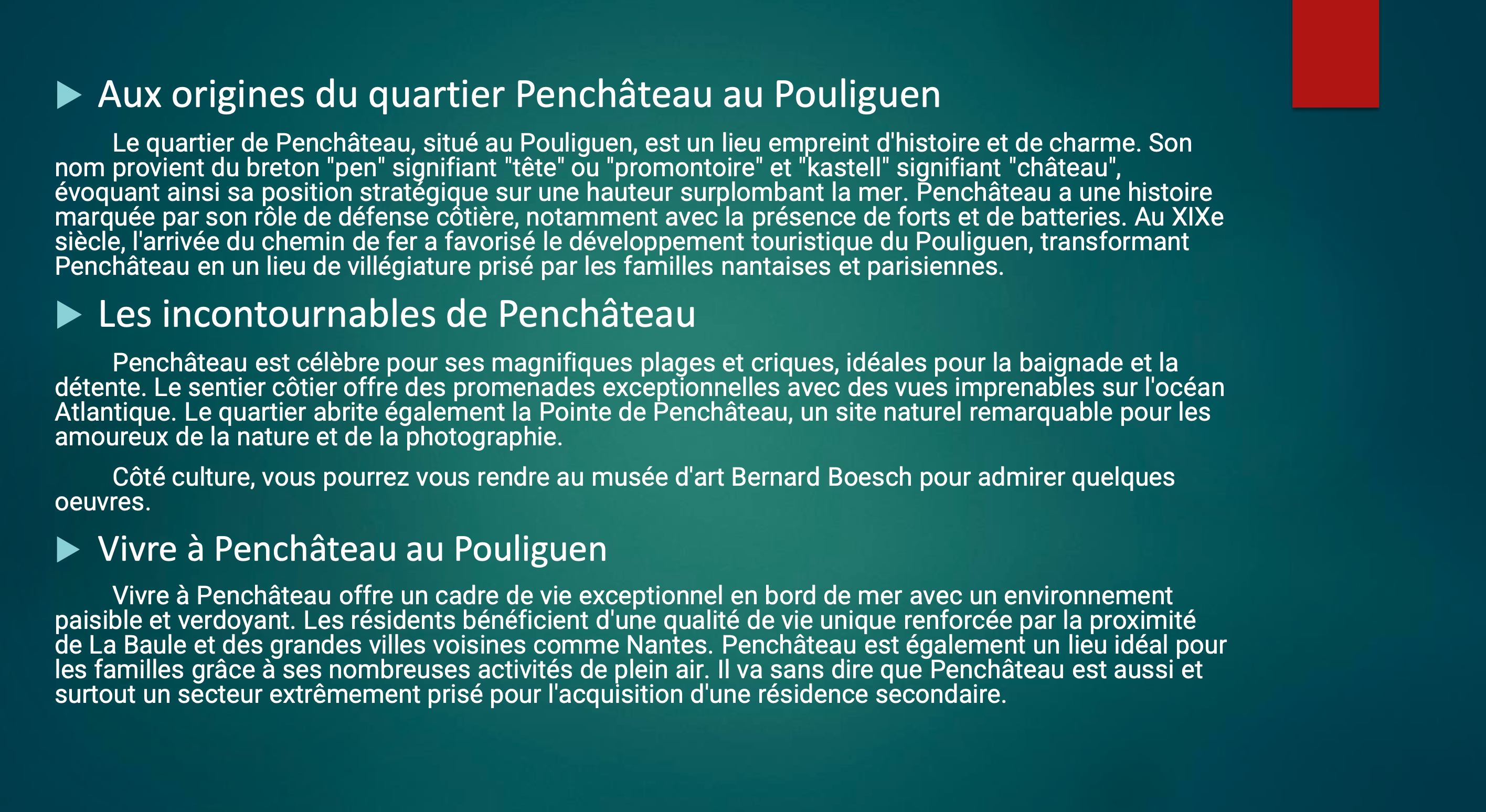 Une photo de l’annonce