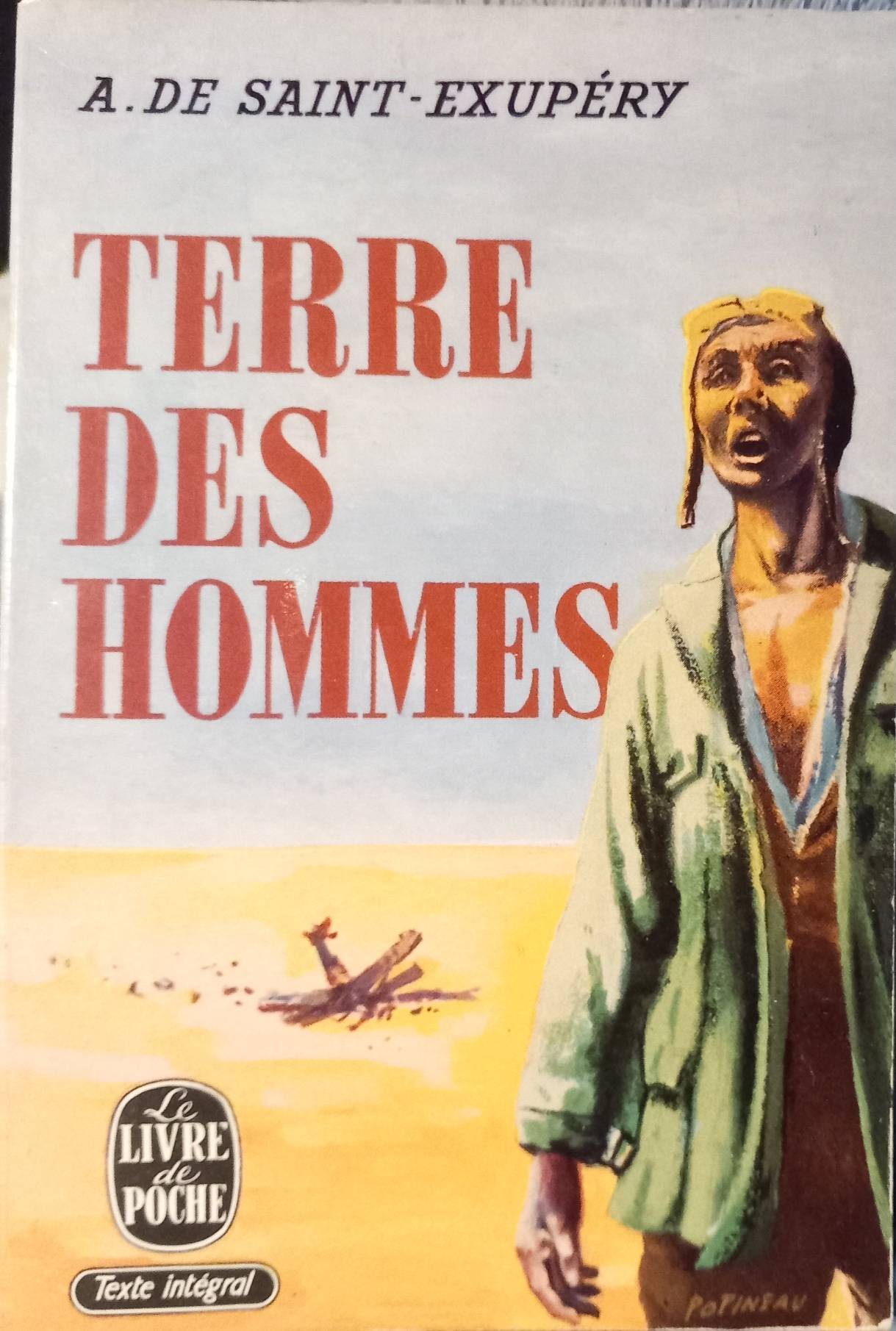 Lot Terre des hommes et Vol de nuit, de Saint-Exupery