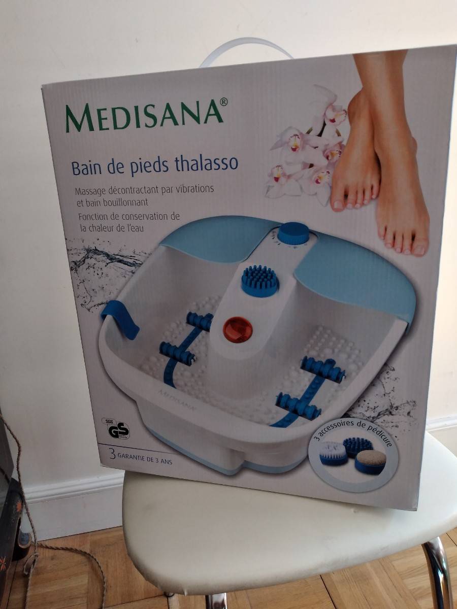 Bain de pied thalasso, neuf dans son emballage