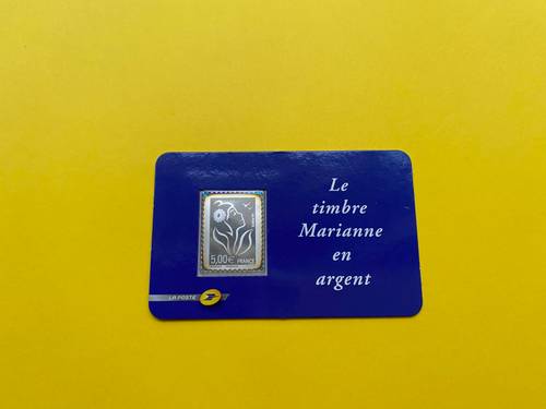 Timbre neuf Marianne en argent n° 85, 2006