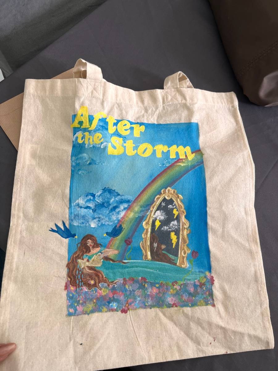 Vends tableaux et sacs personnalisés