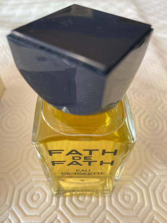 Vends eau de toilette vintage Fath de Fath flacon plein