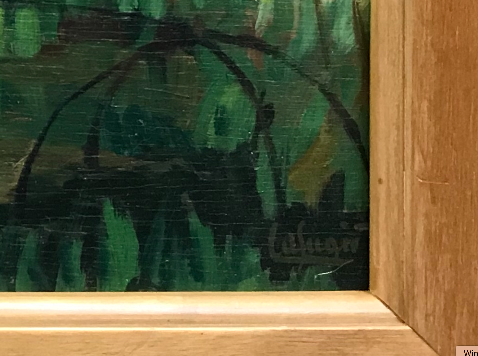 Vends tonkinoise à la pêche - Léa Lafugie - Huile sur panneau