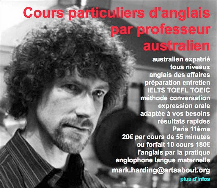 Traduction, relecture et correction en anglais par australien