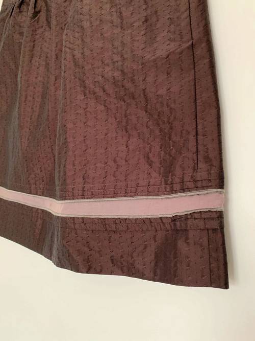 Jupe trapèze marron marque Chattawak taille 34, parfait état