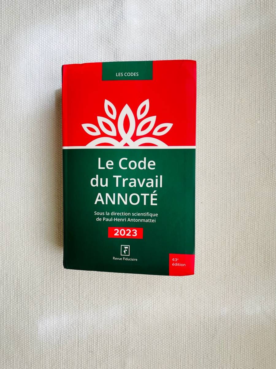 Code du travail annoté 2023 - Revue fiduciaire 43e édition en très bon état