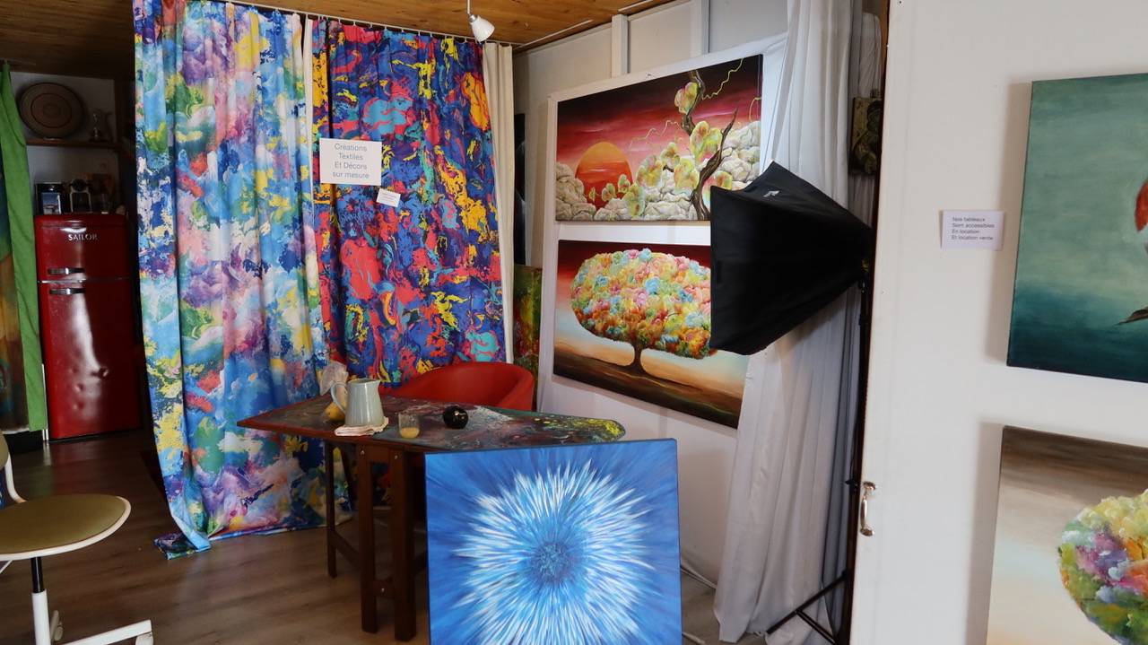 Loue espace calme pourTravailler, créer, dans un milieu artistique, au