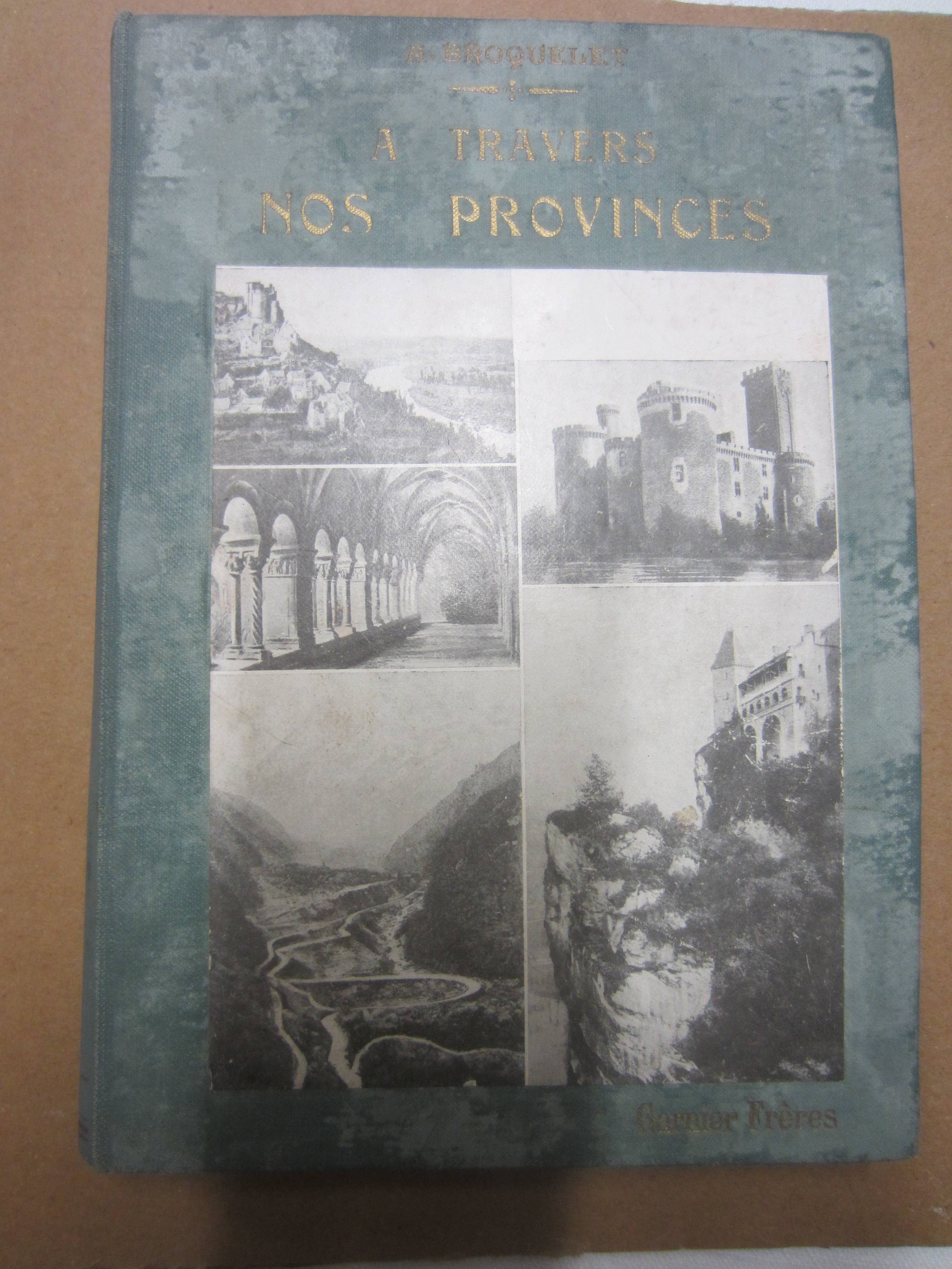 "A travers nos provinces " édition de 1930