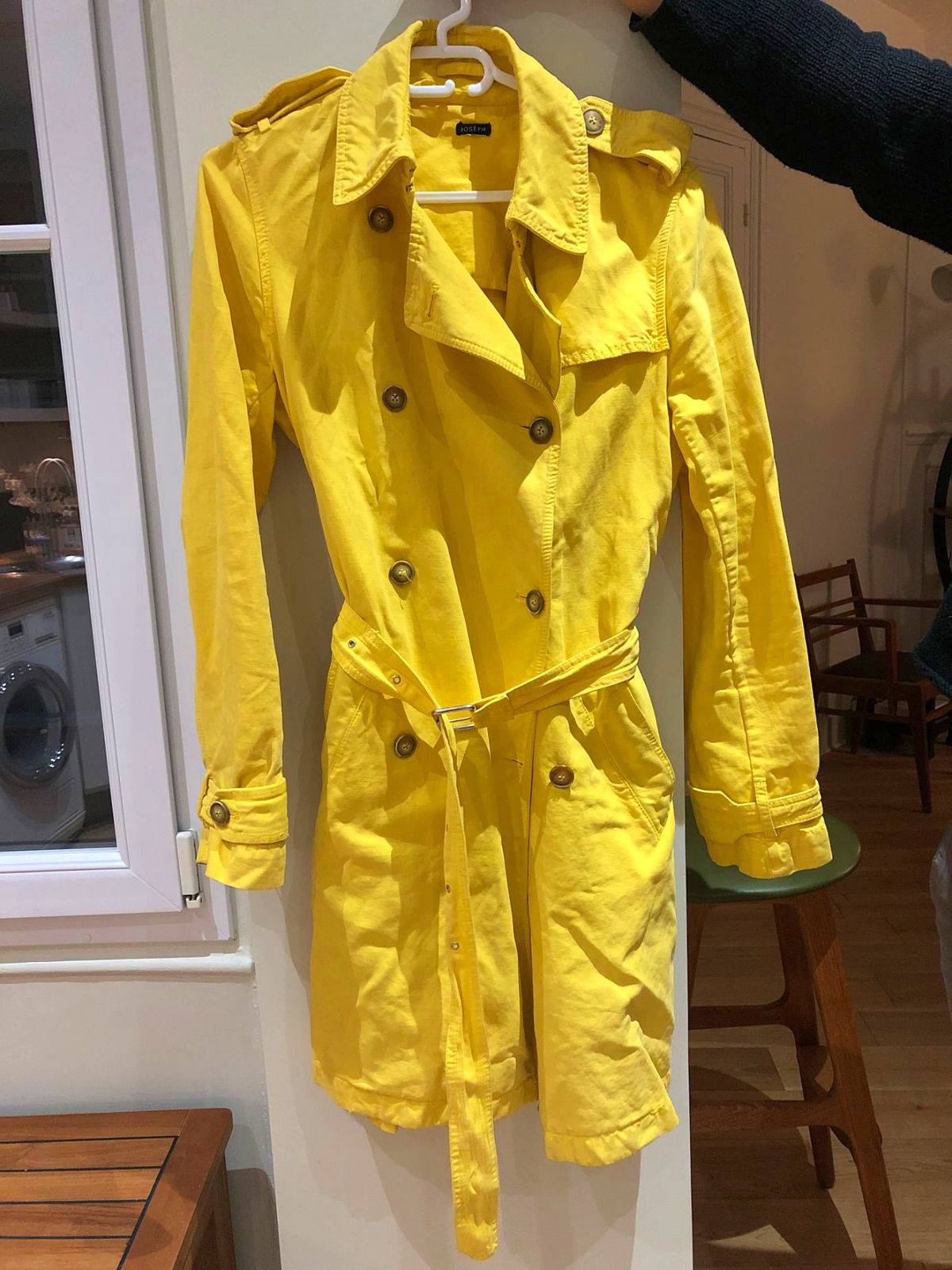 Trench femme Joseph jaune taille 40