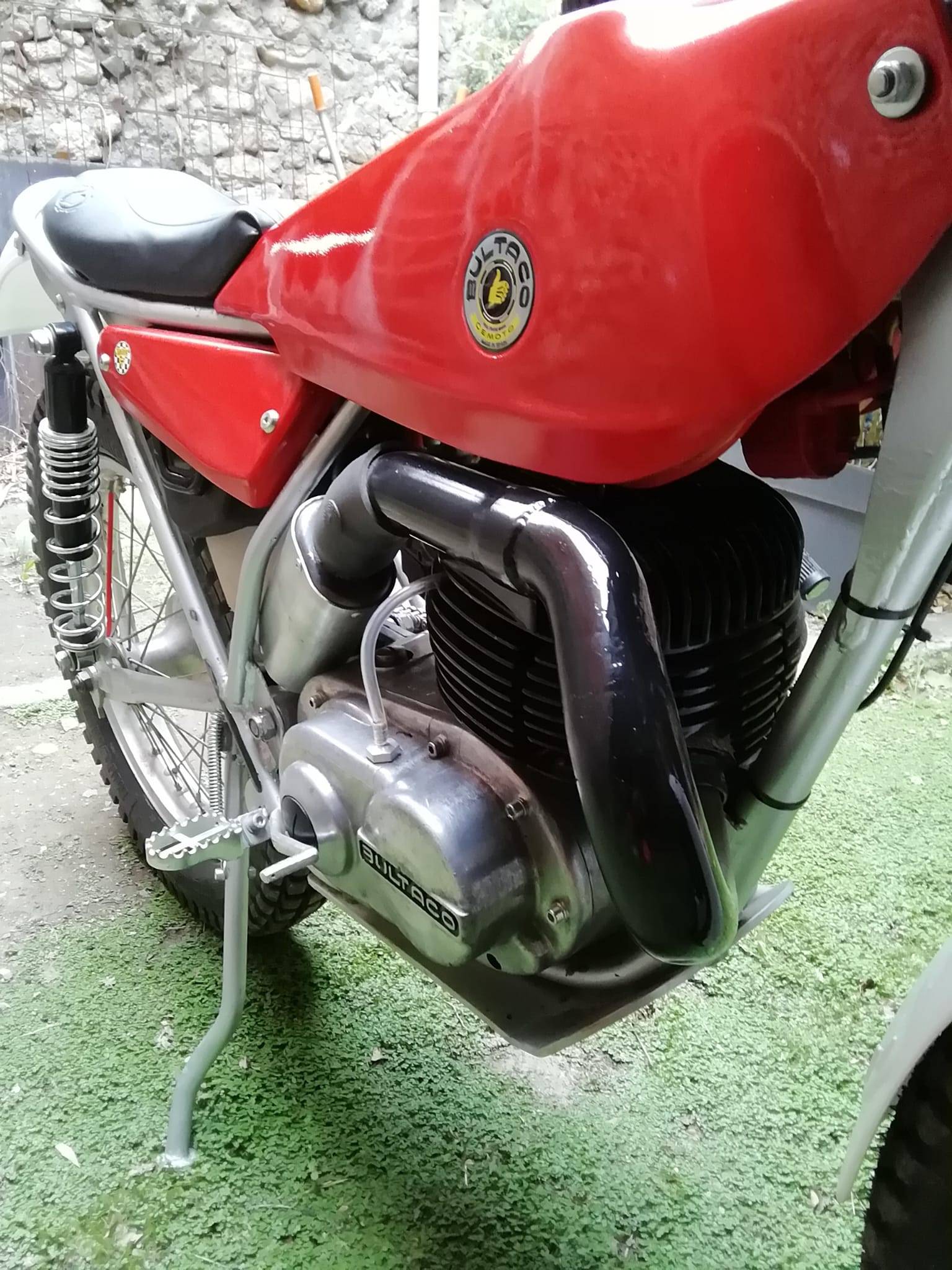 Vends moto 125 trial Bultaco, 1975, 17000km