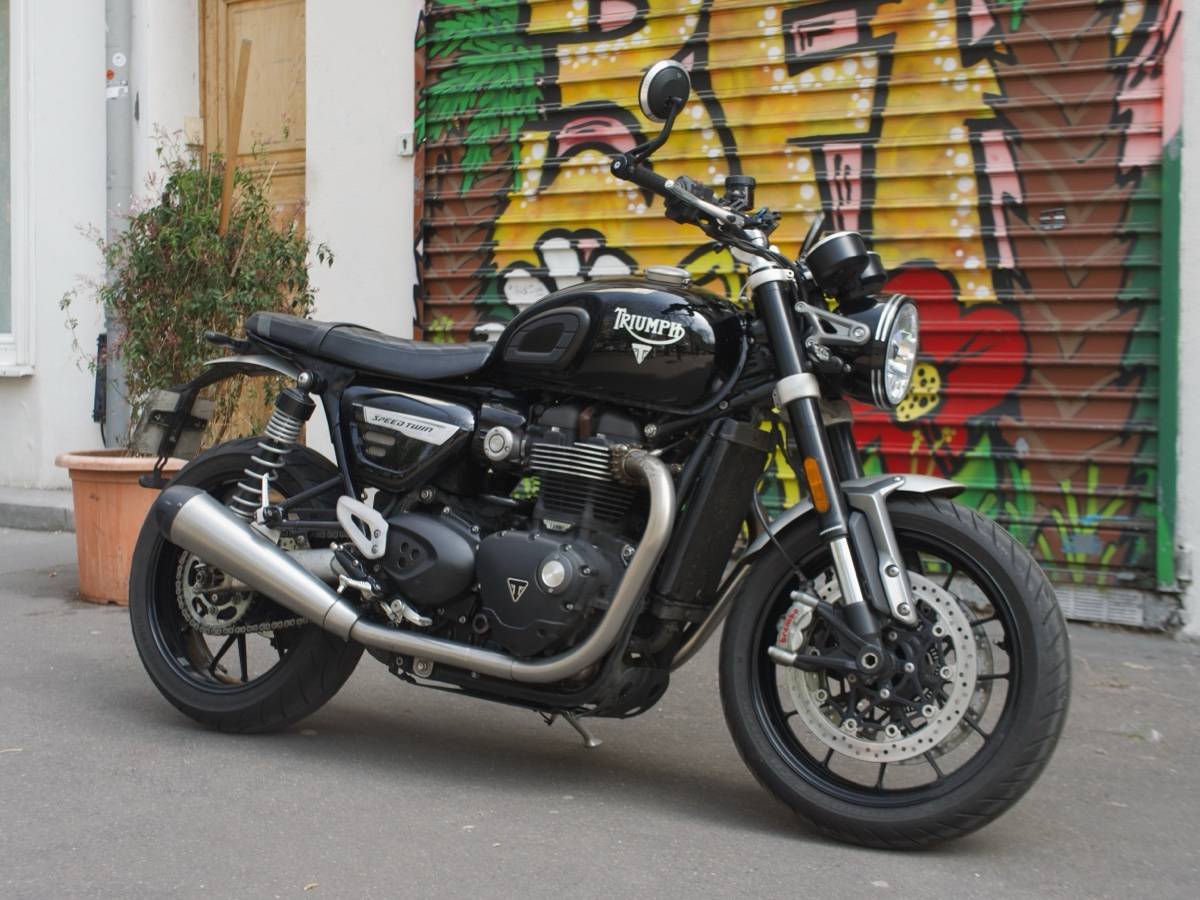 Vends Triumph SpeedTwin 1200 Black, 2021, 19300km
