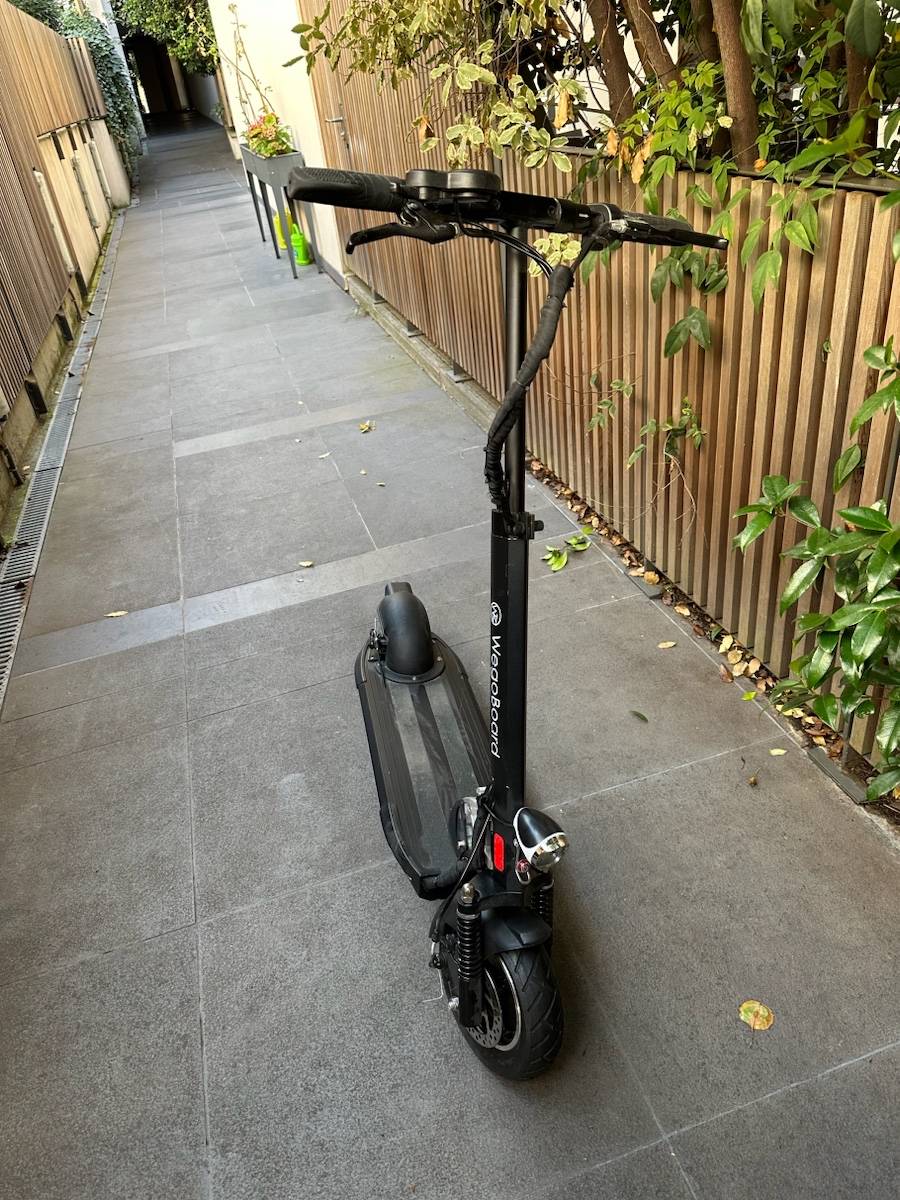 Trottinette électrique 1 mois d’utilisation