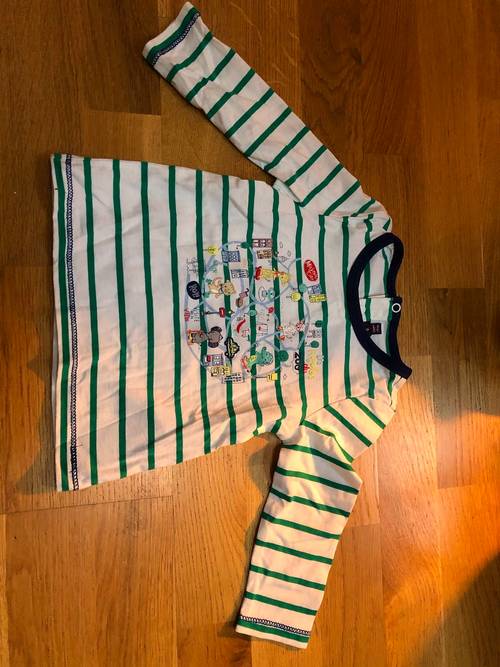 TShirt manches longues Sergent Major, taille 12 mois neuf