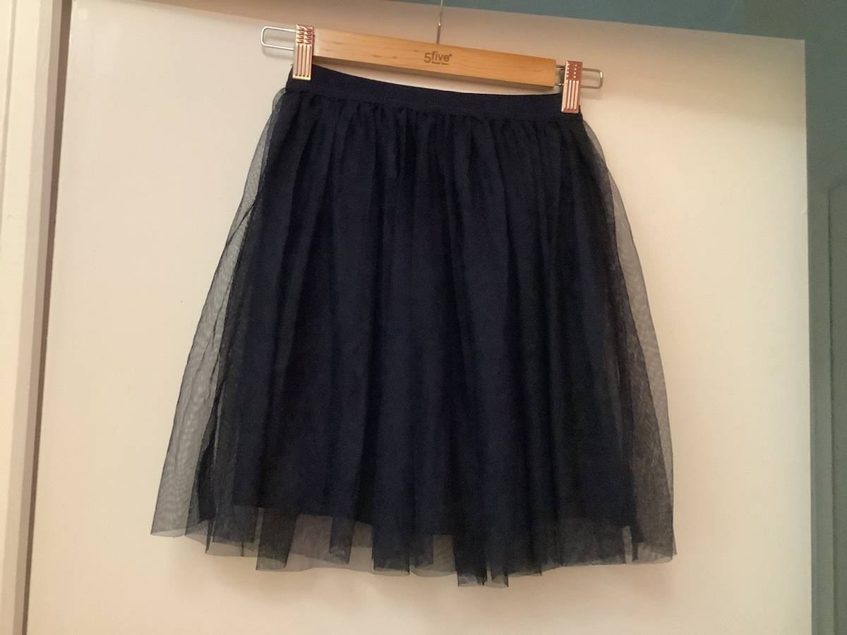 Vends jupe en tulle bleu marine - Taille 12 ans