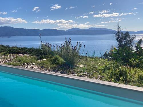 Loue villa - Site exceptionnel - Vue mer - Piscine - 4 chambres, 10 couchages - Vico (20)