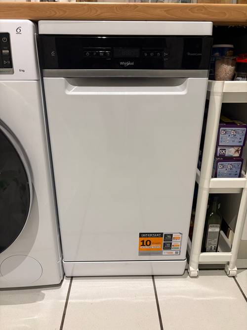Lave-vaisselle Whirlpool WSFO3T223P – 45 cm – Excellent état