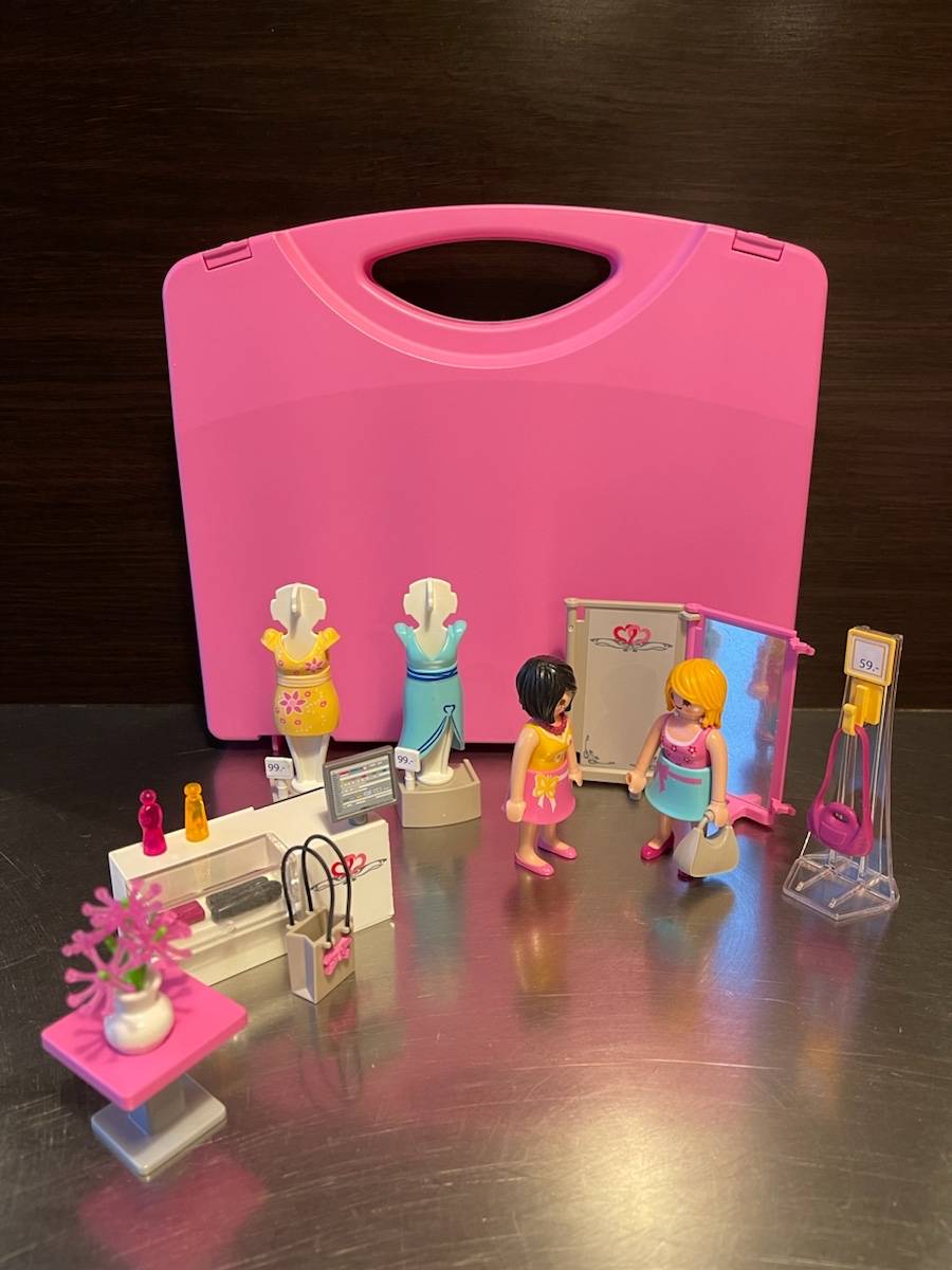 Vends valisette shopping Playmobil