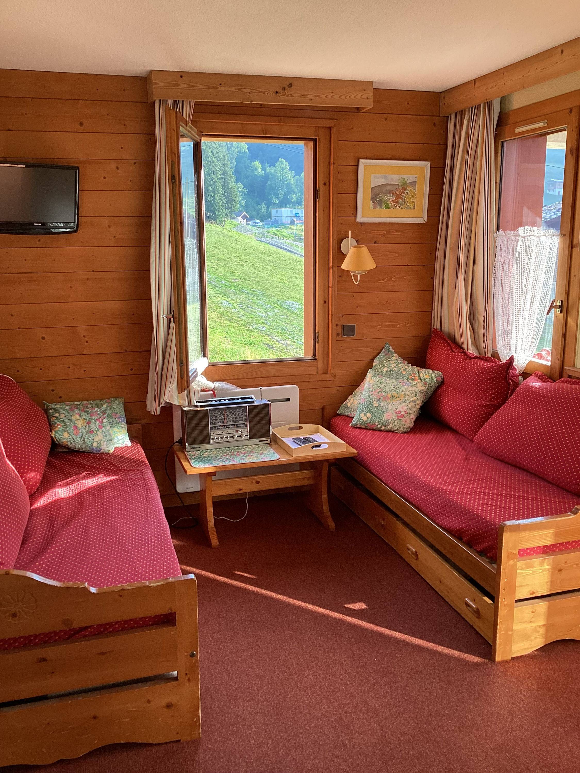 Loue appartement 4 couchages à Valmorel (73) sur pistes proche télécabine, commerces