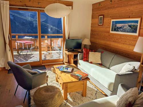 Loue appartement 2 chambres - 65m² , 6 couchages à Alpe Huez (38), ensoleillé et spacieux - Vaujany (38)