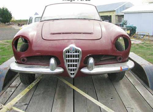 Veloce Alfa Roméo Giulia Spider - 1965