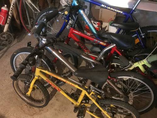 Lot de 4 vélos enfants