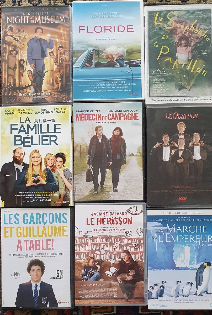 À vendre 9 Dvd (lot 1)
