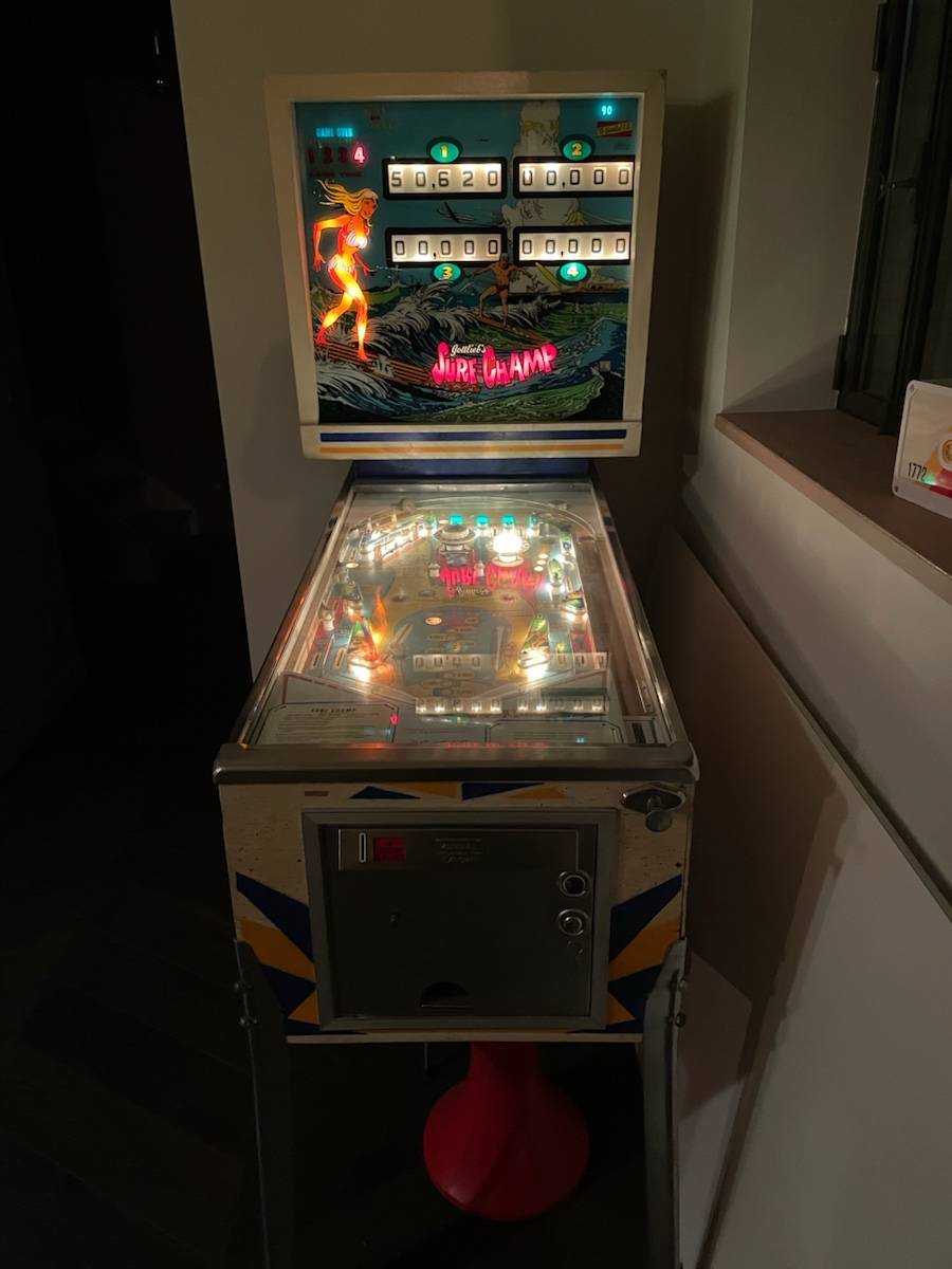 Vends flipper Surf Champ Gottlieb 1976