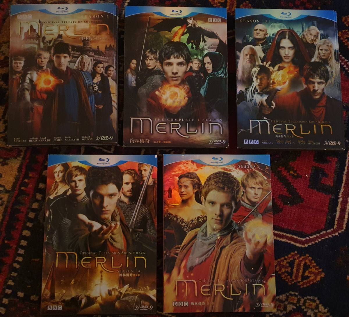 À vendre DVD Merlin (lot 12)