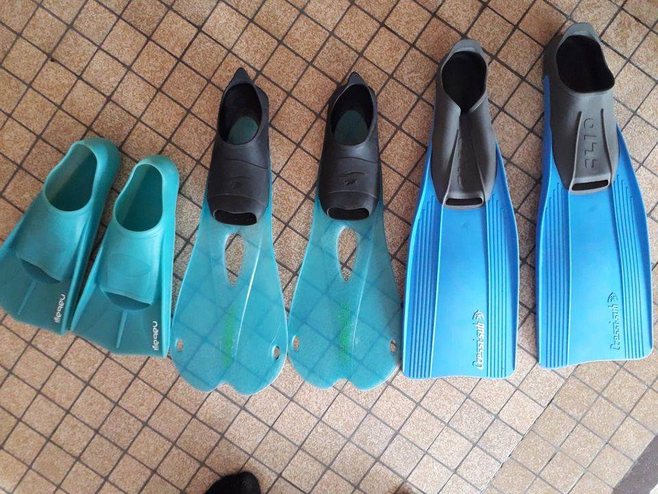 A vendre palmes pour enfants et adultes 33 au 37