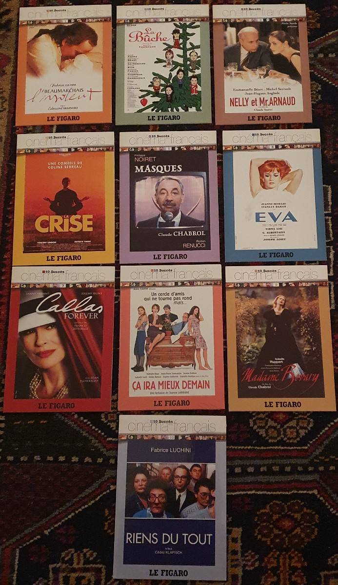 À vendre DVD "10 succès du cinéma français " (lot 7)