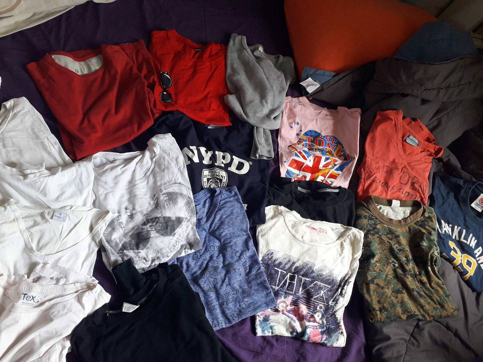 A vendre vêtements Ado garçons 14 au 16 ans et S- M- L+chaussures etc