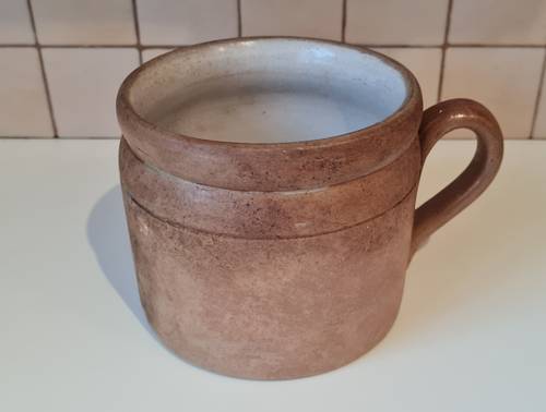Vends pot en grès à une anse