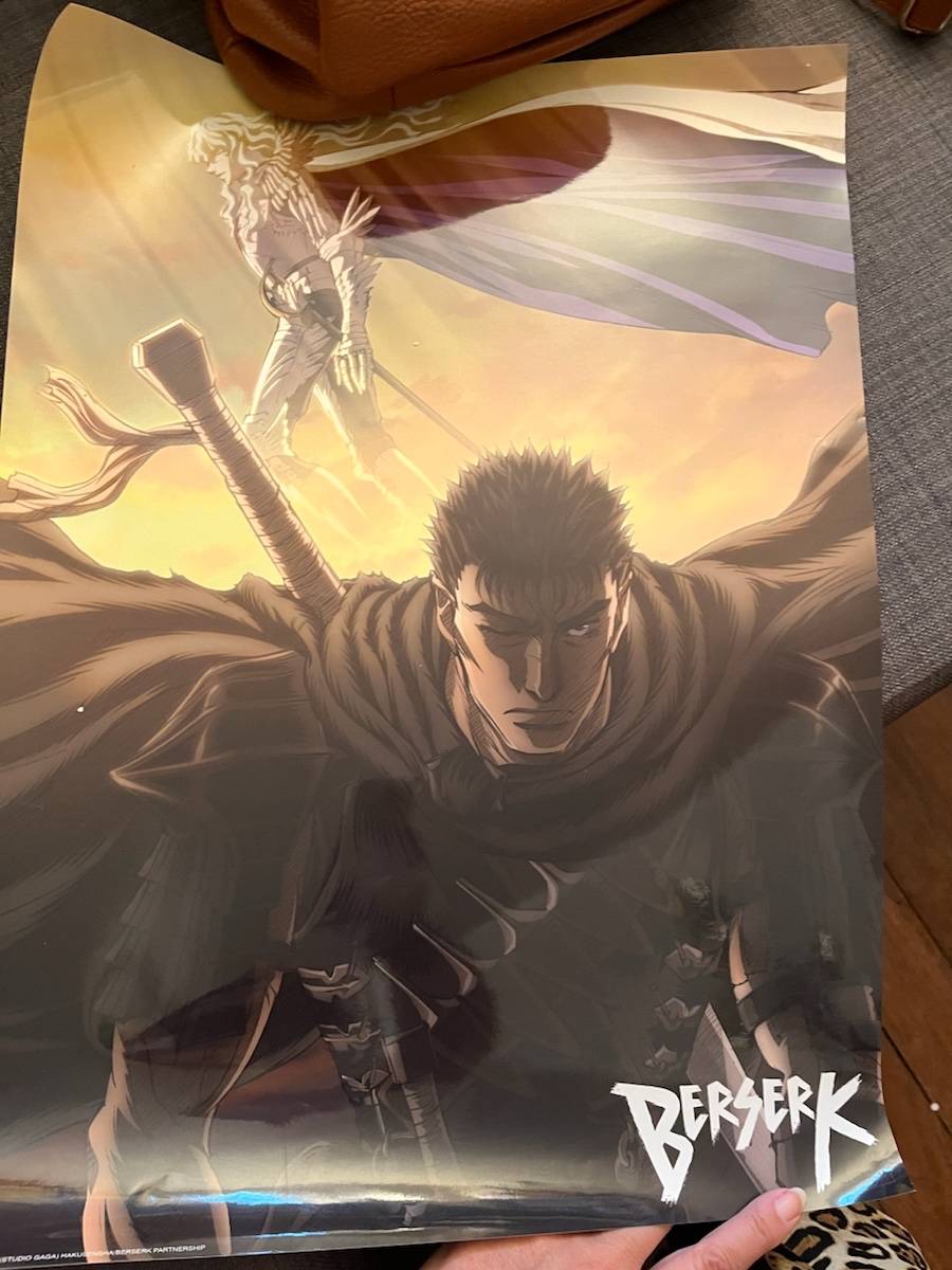 Vends affiche manga bon état