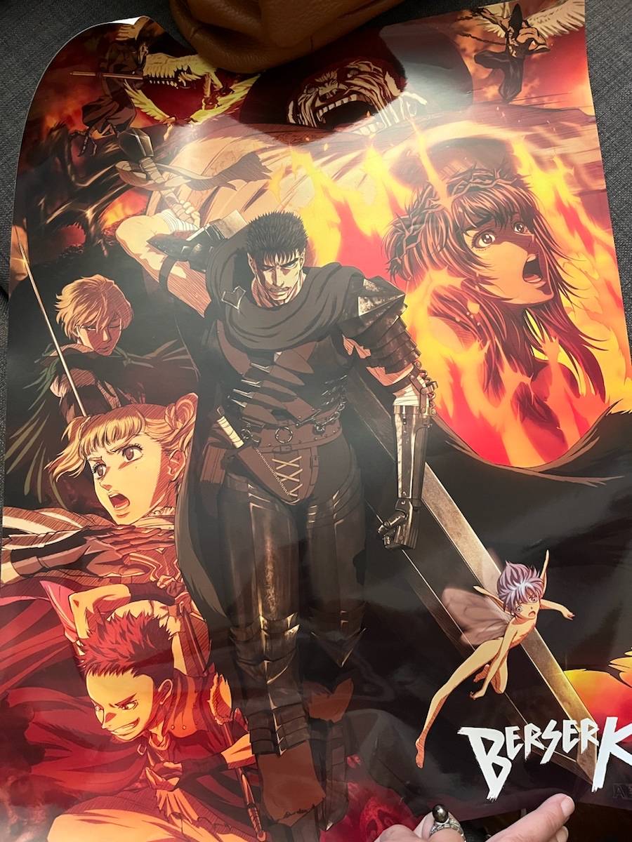 Vends affiche manga bon état