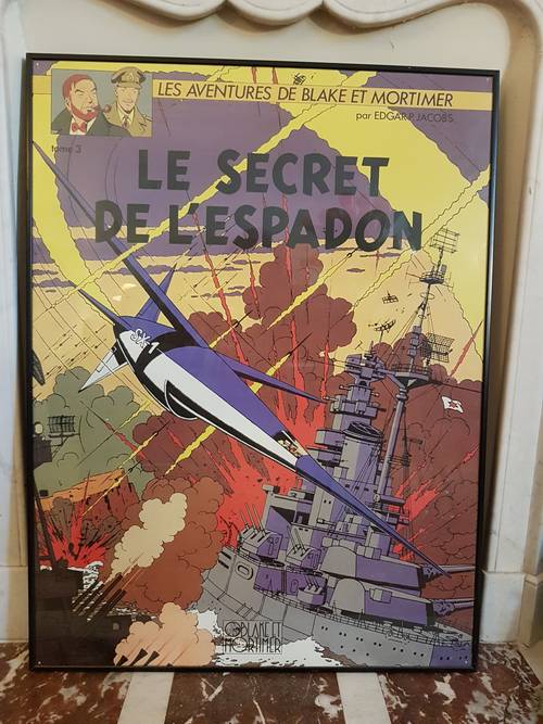 Vends affiche du Secret de l’espadon