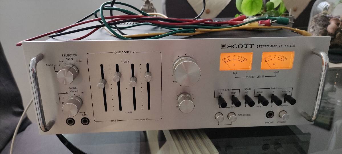 Vends ampli Scott A436