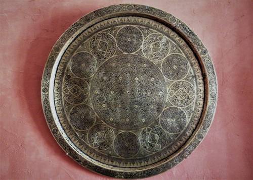 Vends un ancien plateau oriental Fin 19ème début 20ème