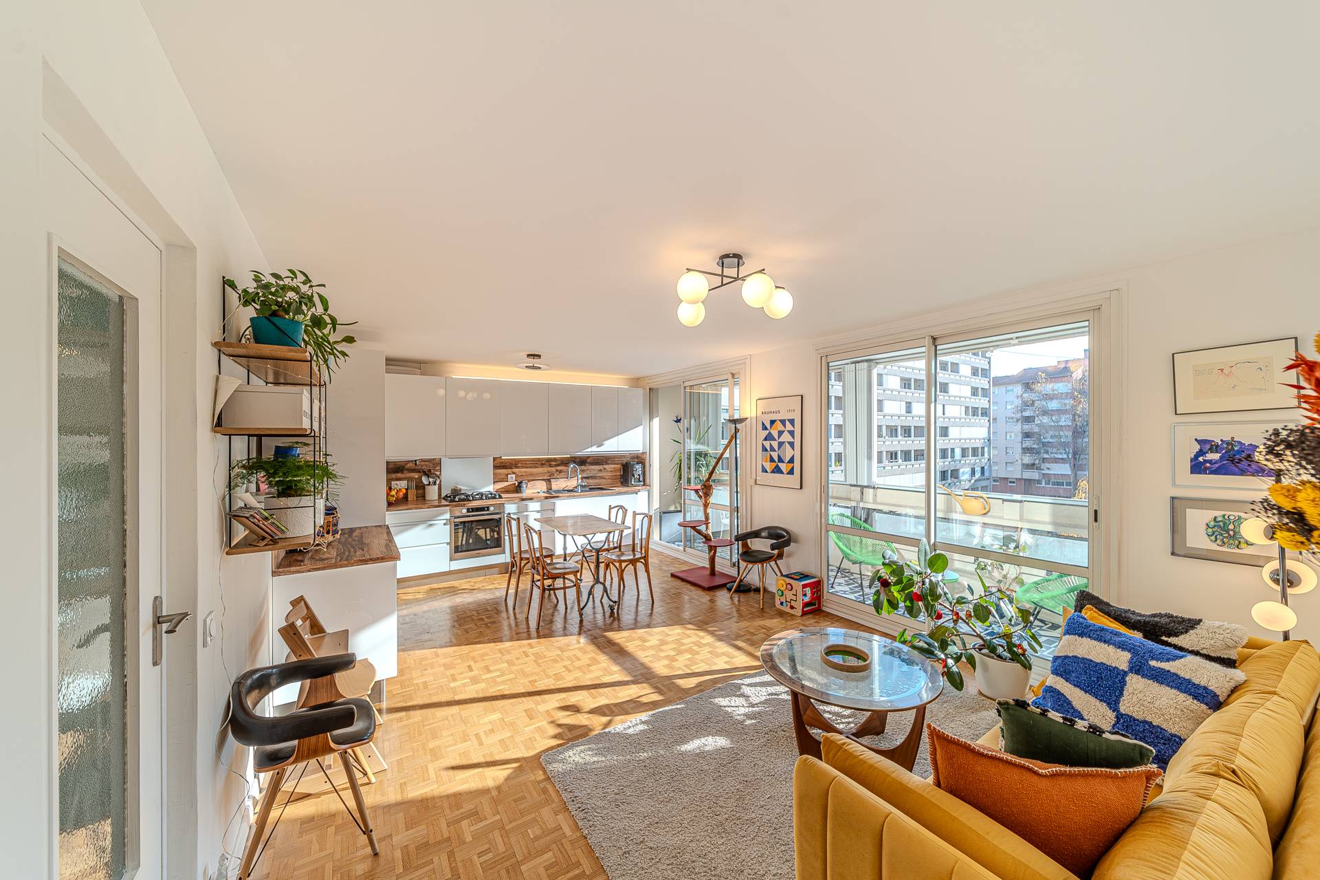 Vends appartement - 72m² - Villeurbanne centre