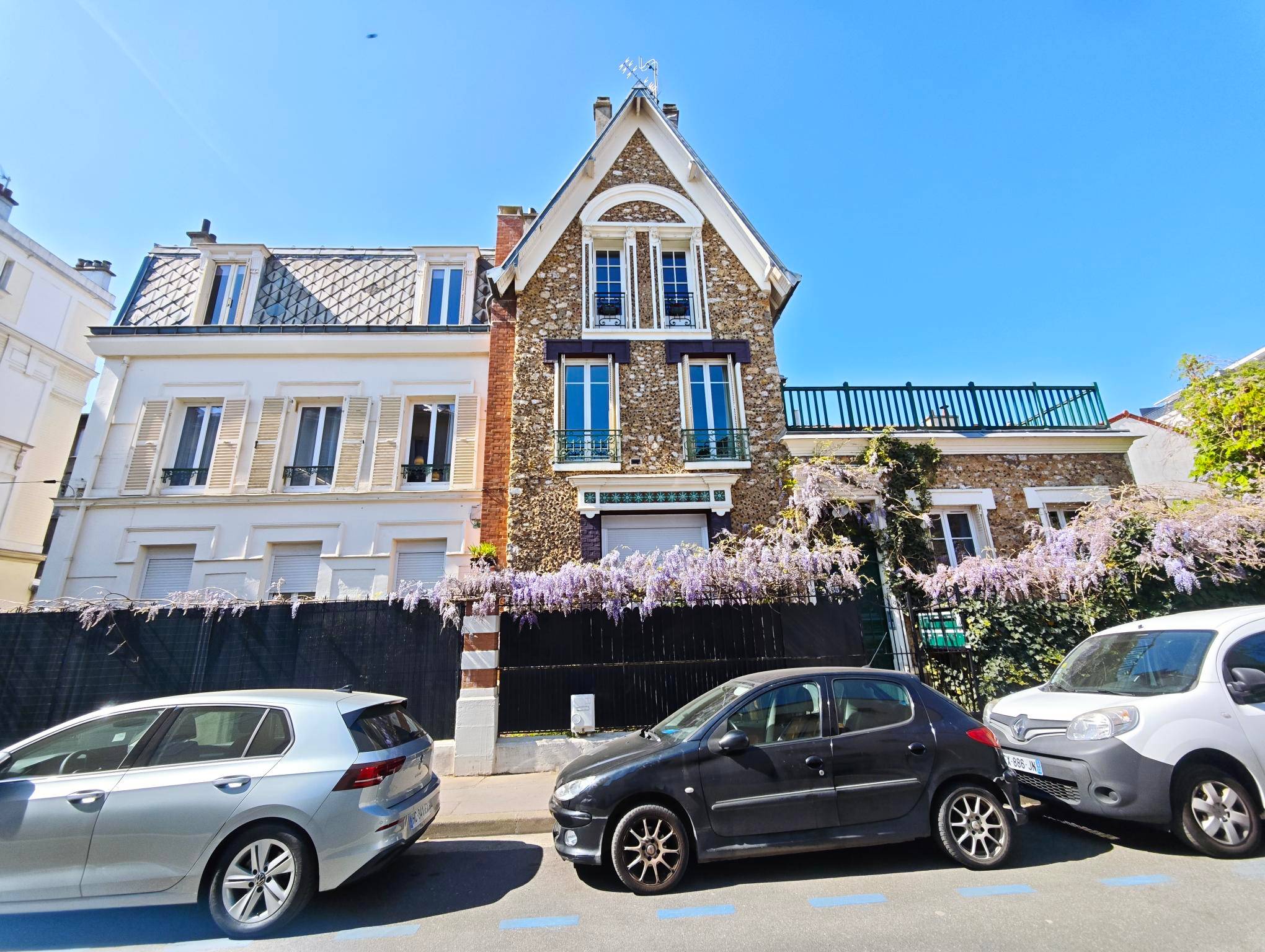Vends appartement 68m² Bois-Colombes - T4 d’exception en meulière refait à neuf et vendu CLÉ en main